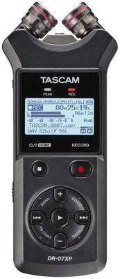 TASCAM Портативный стереорекордер с функцией записи с плавающей точкой DR-07XP 32-bit