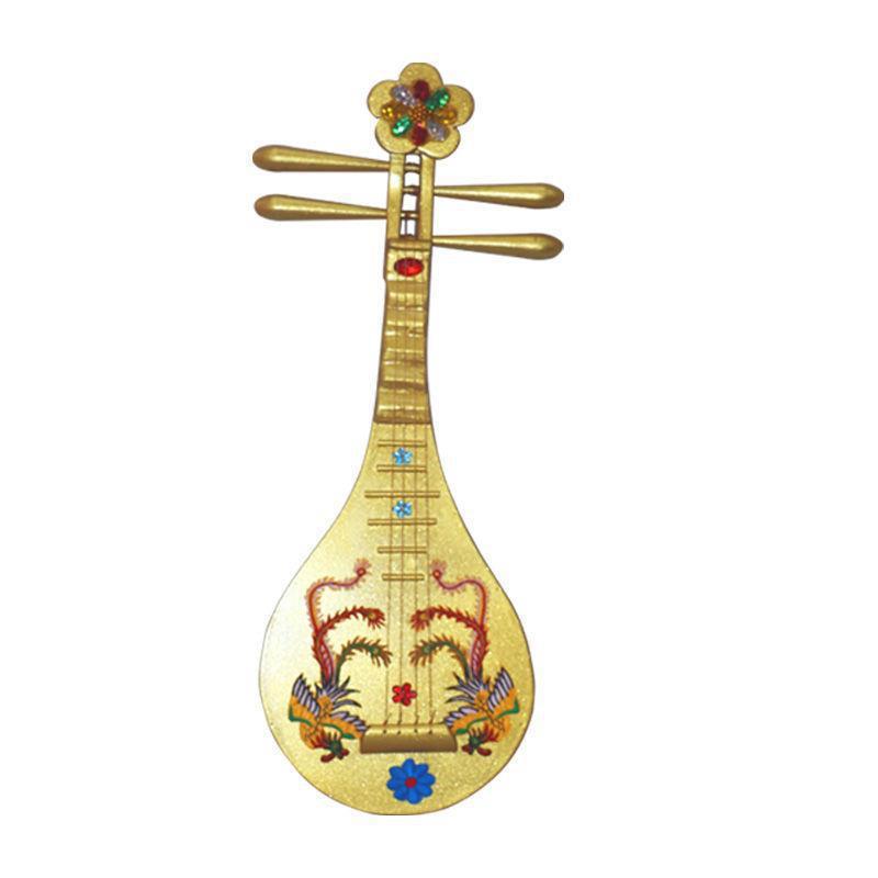 Танцевальные атрибуты: арфа кунху и пипа: Золотой тамбурин, Флейта в стиле Ханьфу, Аксессуары для оперы