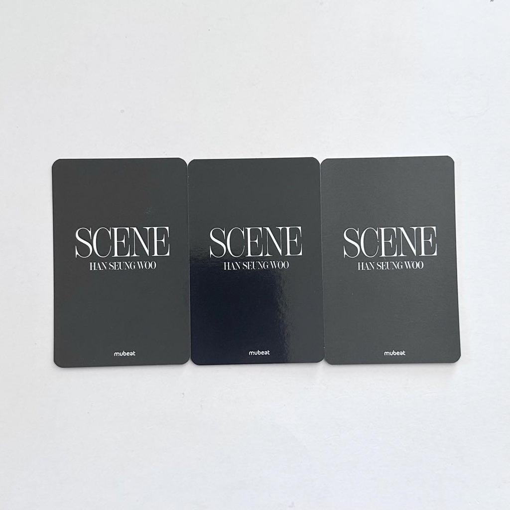 [Б/У] Хан Сын У SCENE Mubeat Фан-автограф-сессия лицом к лицу Набор торговых карточек