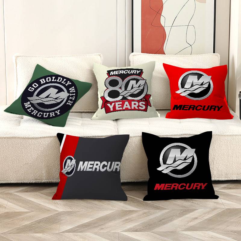 M-Mercurys Racing Pillow Gift Home Office Decoration Pillow Bedroom Sofa Car Cushion Coverpillow Case