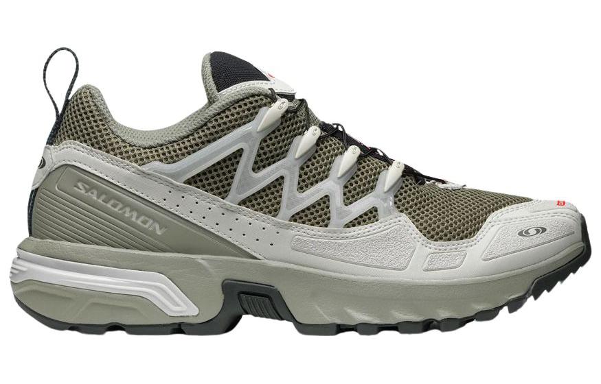 SALOMON ACS+OG Низкие беговые кроссовки мужские серые