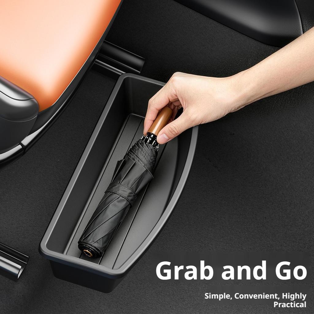 SEAMETAL Универсальный автомобильный скрытый органайзер-контейнер для хранения под сиденье Передний задний сиденье Сумка Мусорный лоток Аксессуары