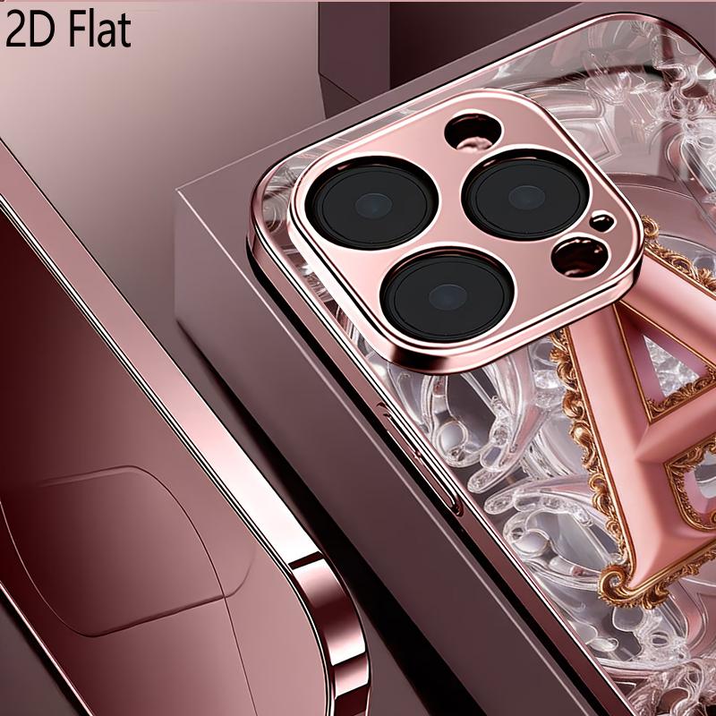LdFrame 2DПлоский Для iPhone17 18 16 15 14 13 12 11 Pro Max XS XR 8 7Plus Чехол для телефона Ударопрочный Защитная задняя крышка