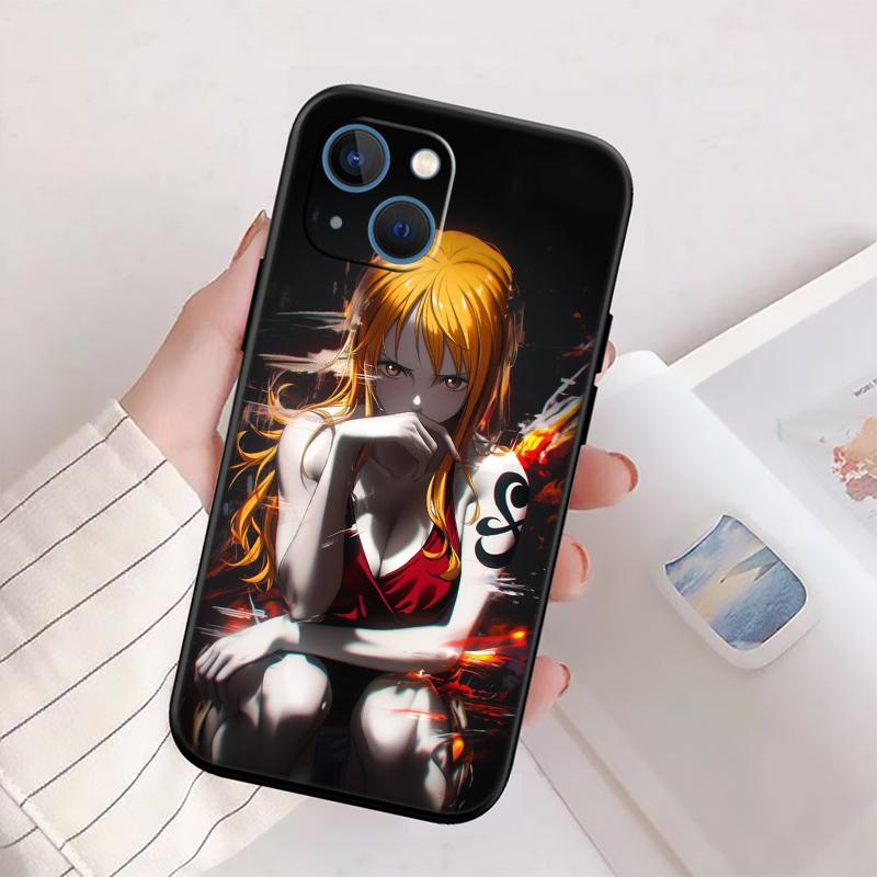 One Piece Nami New High-End Shell Phone Case for Redmi Note 13 14 Pro+ Plus A3 A3X 13X 13C 13R 14S 14C 14R