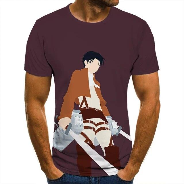 3D футболка «Атака Титанов», одежда солдата для мужчин, женщин, детей, крутые футболки с короткими рукавами, модные повседневные летние уличные одежды для мальчиков и детей