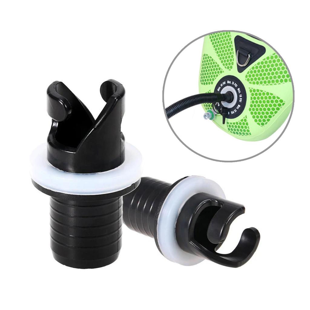 2 шт. Адаптер-переходник для воздушного клапана Надувной каяк Надувная лодка Адаптер воздушного клапана Ножной насос Каноэ Лодка Ножной насос Адаптер шланга