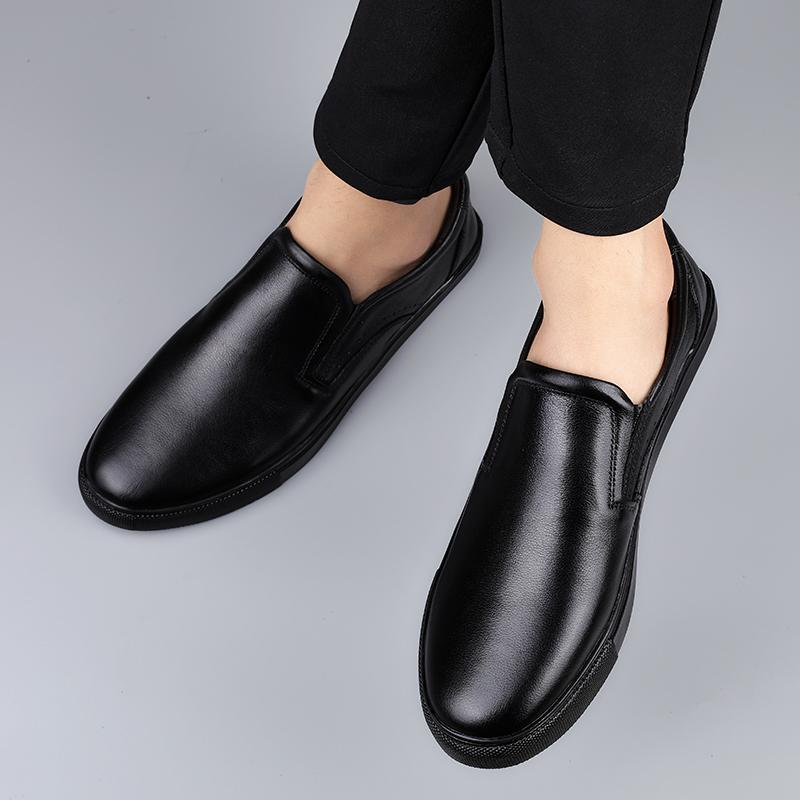 Минималистичная кожаная повседневная обувь в британском стиле для мужчин, на шнуровке, с перфорацией, мужские спортивные оксфорды для деловых собеседований