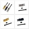 6Pcs Guitar Tremolo Bridge Saddles Set Double Locking System Locked Saddles Electric Guitar Tremolo Bridge Parts