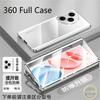360 Полный чехол для Honor 400 Pro Чехол Honor400 400Pro 5G Двустороннее магнитное притяжение Металлический Закаленное стекло Защитная крышка