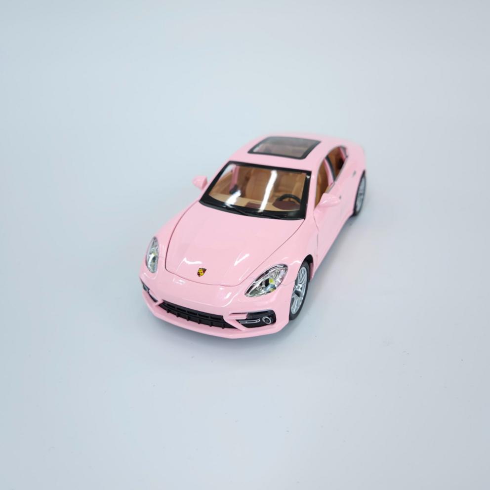 Велли 1:24 Розовый литой автомобиль Porsche Panamera
