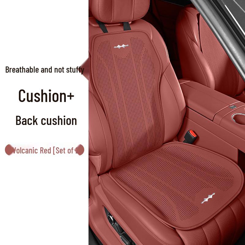 BYD Summer Seat Cushion: Ultra-Thin, Breathable, Universal Fit for Titanium 3/7, Leopard 5/8