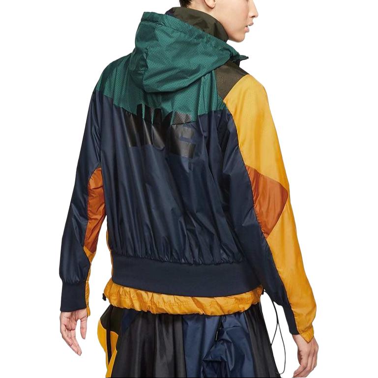 Nike X Sacai Анорак с капюшоном 'University Gold/Sequoia' CD6298-739