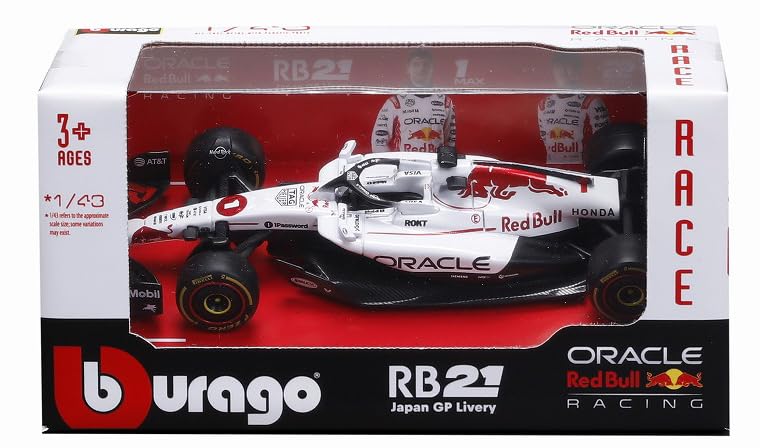 Kyosho BURAGO Масштабная модель Oracle Red Bull Racing RB21 2025 Гран-при Японии 1 Ферстаппен Окно Коробка Готовый продукт BUR38233JPV 1/43 Нет. М.