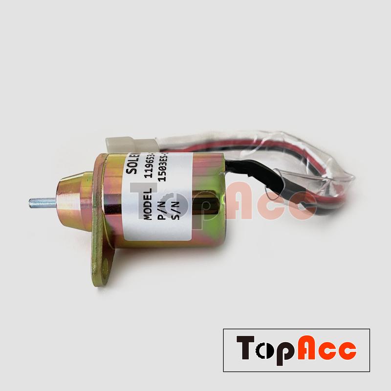 119653-77950 12V Stop Solenoid Valve For Yanmar Engines 119285-77950 1503ES-12S5SUC5S SA-4562T SA-5213 M806808 11965377950