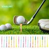 20Pcs Wooden Golf Tees - High Stability, Lightweight Portable, Not Easily Deformed, Unbreakable, Colorful Golf Tees