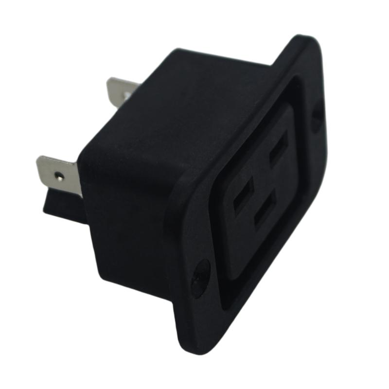 AC 250V 16A IEC 320 C19 Female C20 Male Panel Mount Plug Connector Socket CE certification