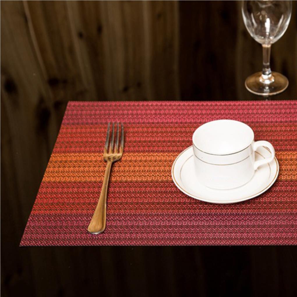 6X Обеденный коврик Подставка под чашку Настольная салфетка Элегантный ple Многоцелевой Исполнение Декор Домашний Дом Декоративный