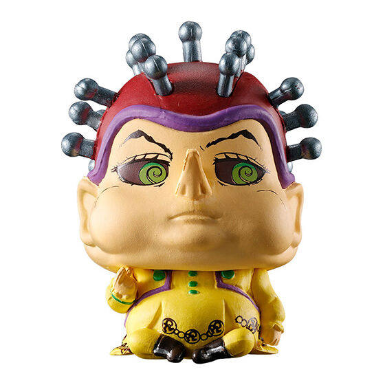 Gashapon Action Figure Model Toy JoJo's Bizarre Adventure Golden Wind Character Figure Giorno Giovanna Collectible Statue