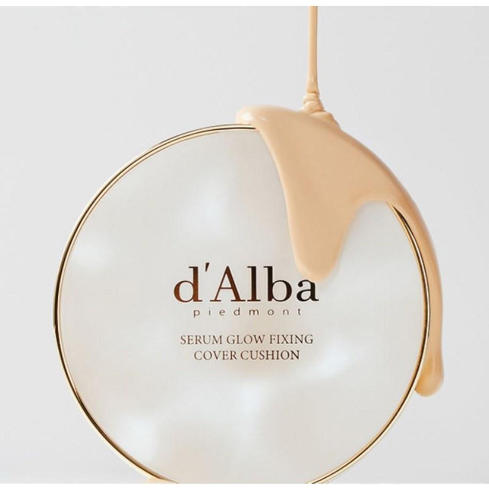 D'Alva Serum Glow Fixing Cover Cushion SPF50+ 17g, No. 23, 1 Piece