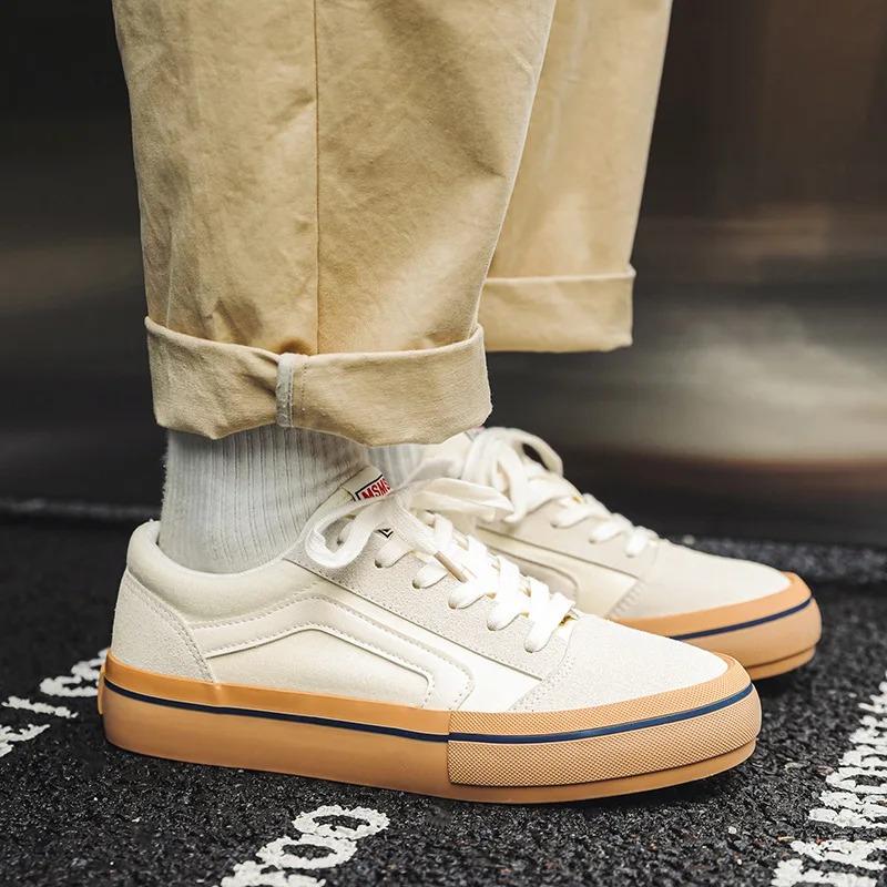 Летняя новая мужская обувь противоскользящая износостойкая парусиновая обувь сетчатая поверхность дышащая повседневная обувь уличный тренд дышащая