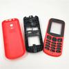 For Nokia 130 2017 TA-1017  Full Complete Mobile Phone Housing Facing Case + backshell Back  + English Keyboard