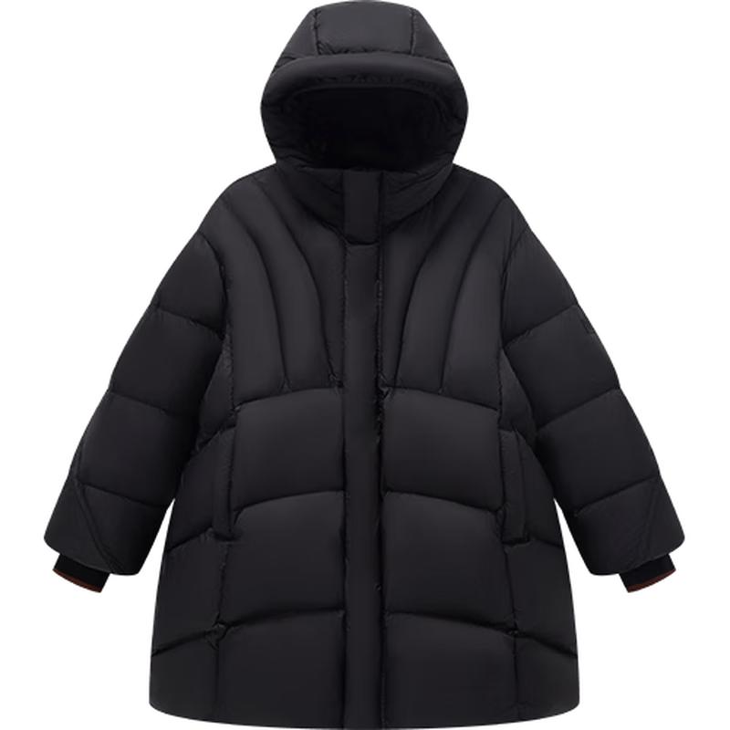 YeeHoo Kids Goose Down Hooded Long Jacket