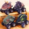 Children's Day Gift Creative Simulation Dinosaur Pull Back Mini Toy Car