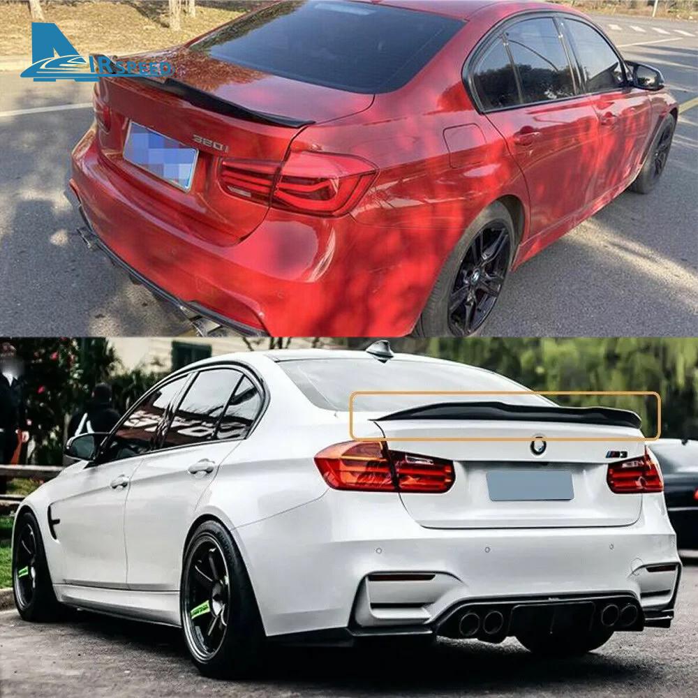 Gloss Black PSM Style Rear Trunk Spoiler Wing Lip for BMW F30 3 Series 2012-2018 F80 M3 2015-2018