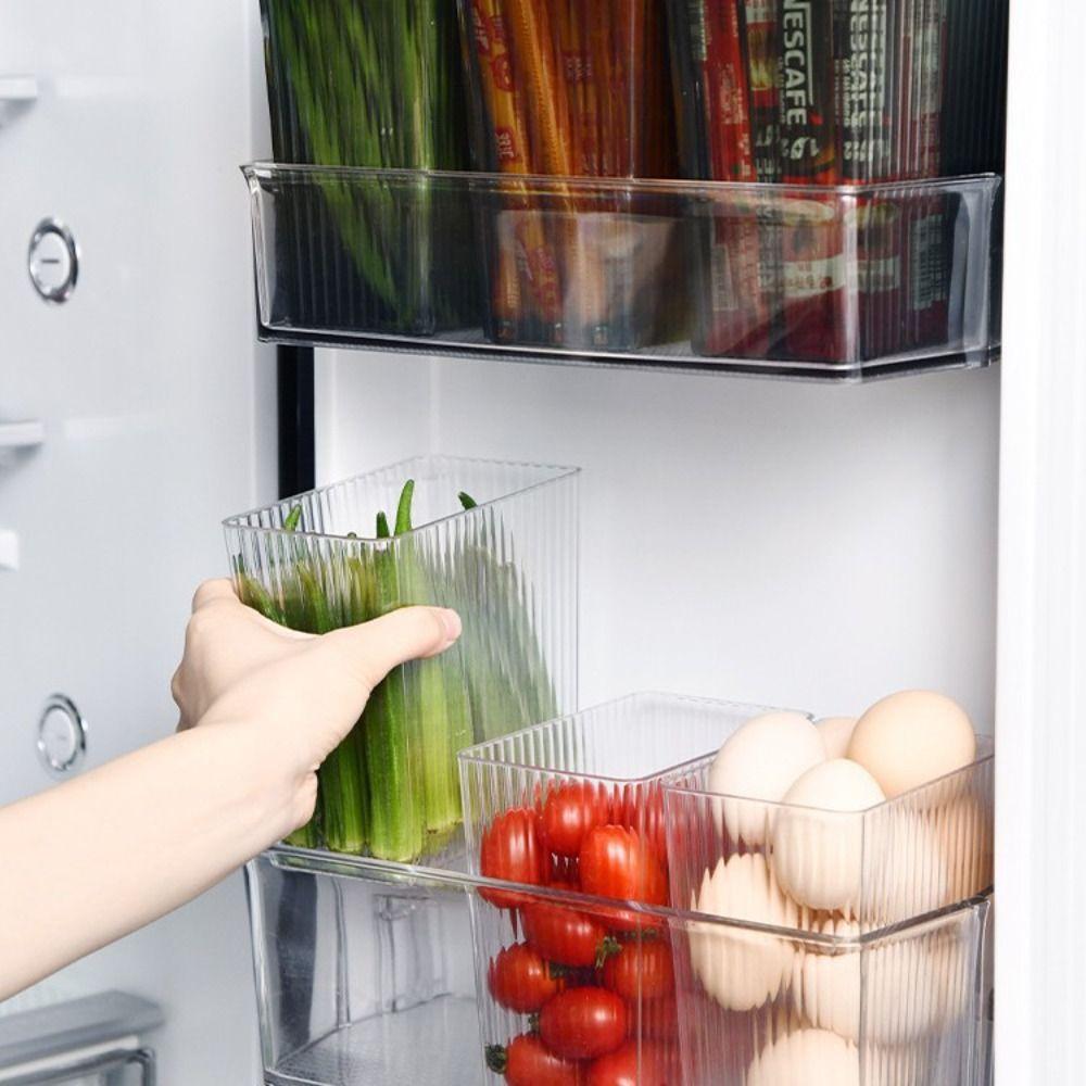 Контейнер для хранения на боковой дверце холодильника большой вместимости, контейнер для сохранения продуктов для дома и кухни