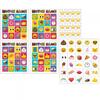 Creative Party Набор карточек Emoji Bingo (Упаковка из 10 шт.)