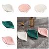 Soap Dish Drain Rack Ceramic Soap Drying Rack Bathroom Accessories Shell Conch Soap Box  Bathroom