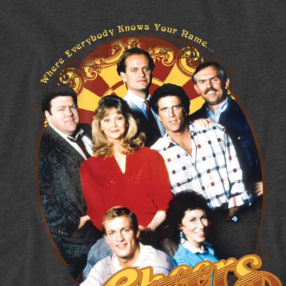 Cheers Unisex Adult Group Shot T-Shirt