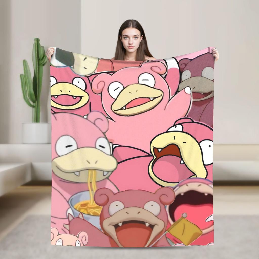 Слоупок Не торопится Теплое Одеяло Пикник Плюшевый Плед Забавный Фланелевый Покрывало для Гостиной Покрывало для Дивана-Кровати