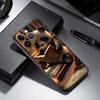 Мультяшный Аниме Панда Милый Для Apple iPhone 17 16 16E 15 14 13 12 11 Pro Max Plus Черный Мягкий Силиконовый Чехол для Телефона