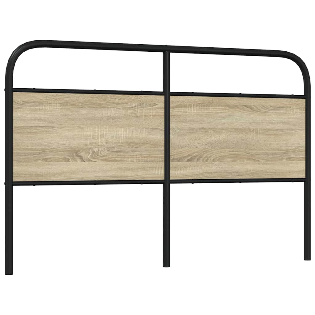 Vidaxl Wezgłowie Do Łóżka, Dąb Sonoma, 160 Cm