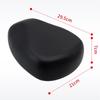 Saddle Seat Cushion Big Bum Wide Bicycle Seat Saddle Shock Absorption Waterproof Wear-resistant for Electric Scooter Vehicle