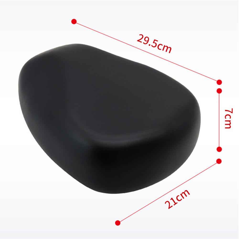 Saddle Seat Cushion Big Bum Wide Bicycle Seat Saddle Shock Absorption Waterproof Wear-resistant for Electric Scooter Vehicle