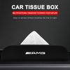 1pcs Car Tissue Box Holder Armrest Box Storage Case For Mercedes-Benz AMG C500 C200 C300 A B C E GLA CLA GLK GL ML GLE W204 W205 W203 W211 W212 W213