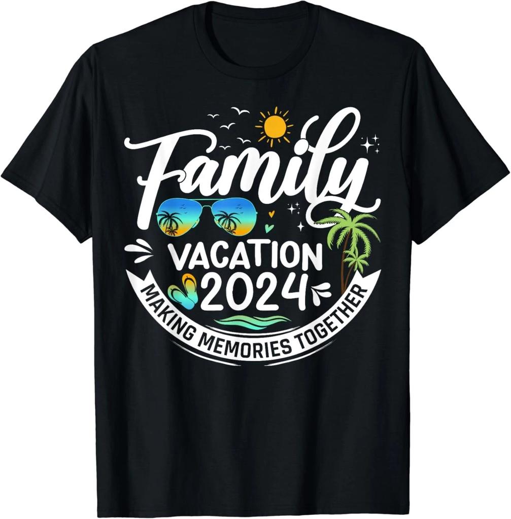Family Vacation 2024 Beach Matching Summer 2024 Gift Unisex T-Shirt