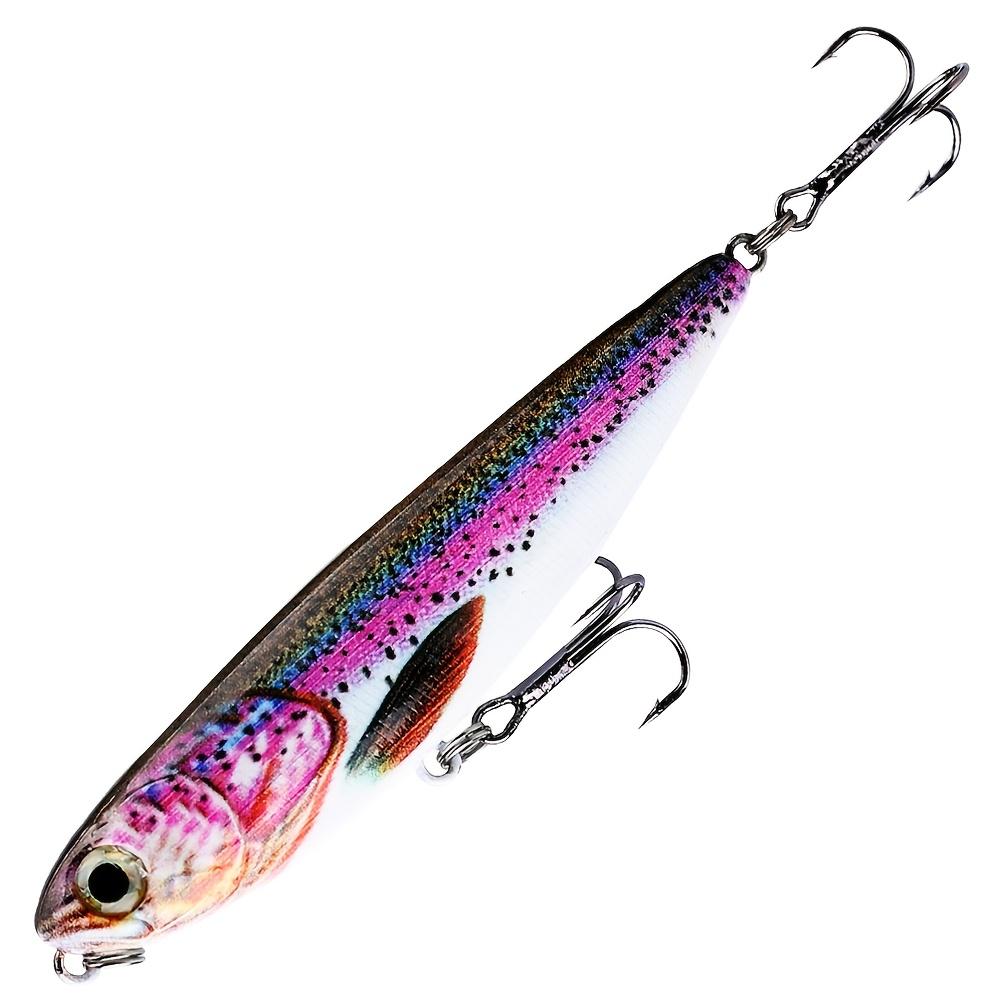 9cm 11.8g Topwater Floating Pencil Lure Realistic Artificial Bait Surface Fishing Lure for Freshwater Bass
