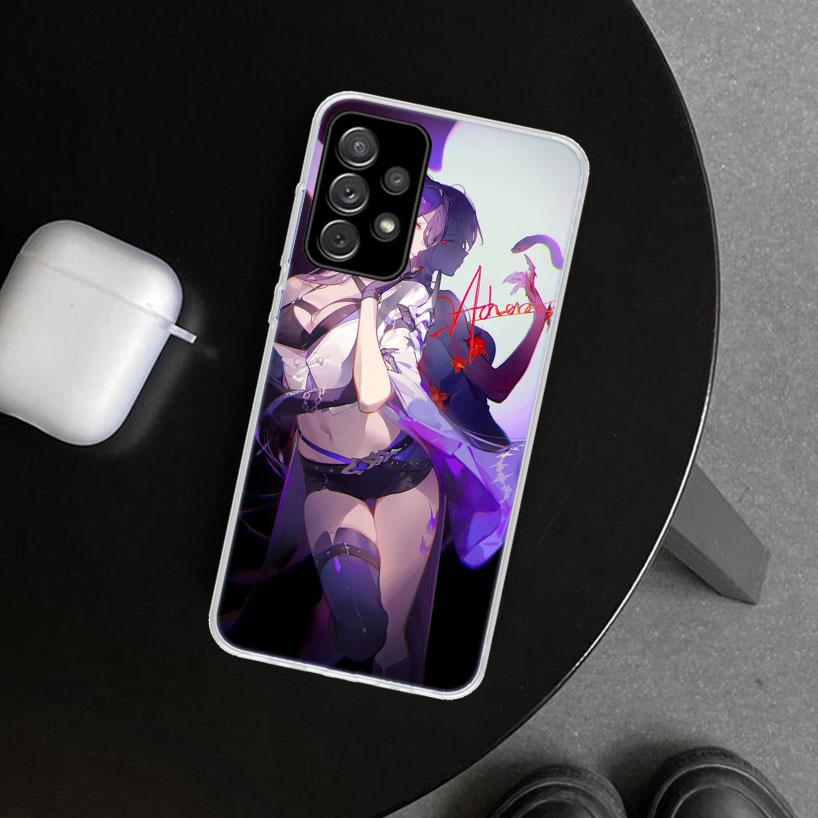 Чехол для телефона Honkai Star Rail Acheron для Samsung Galaxy A17 A16 A26 A36 A56 A57 A37 A15 A25 A35 A55 A14 A24 A34 A54 A13 A23 A33 A