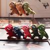 Cute Cute Little Dinosaur Pendant Plush Toy Doll Small Tyrannosaurus Rex Mini Doll Doll Claw Machine