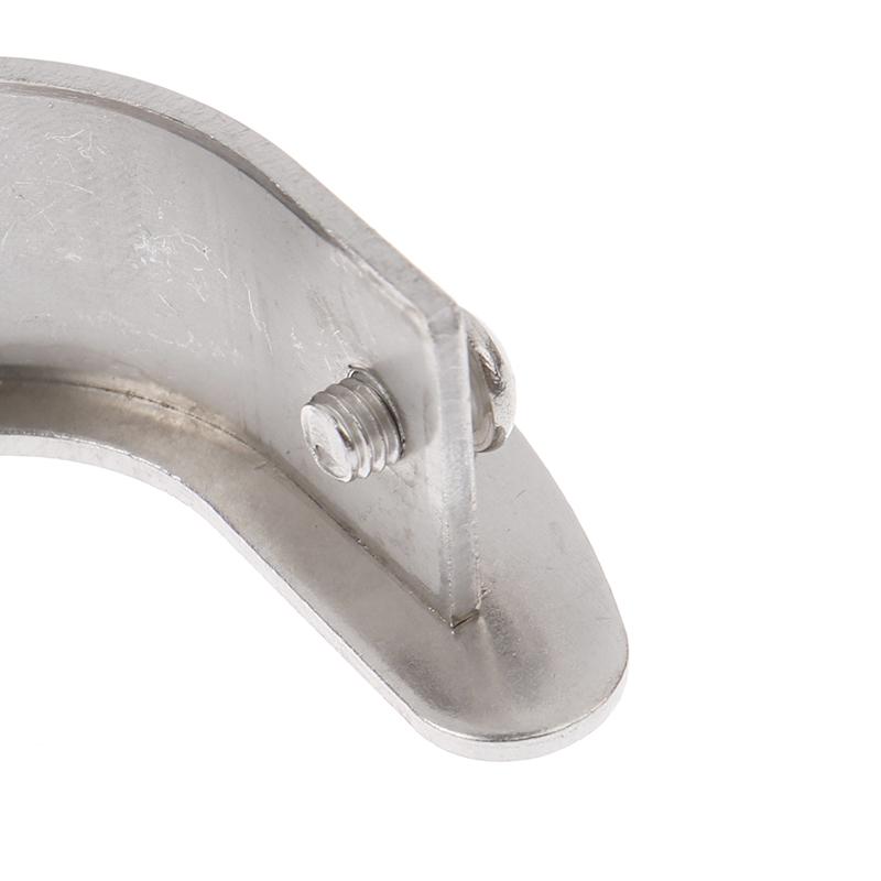 19/22/25/32mm Wardrobe Bracket Stainless Steel Rod Socket Flange Rod Holder