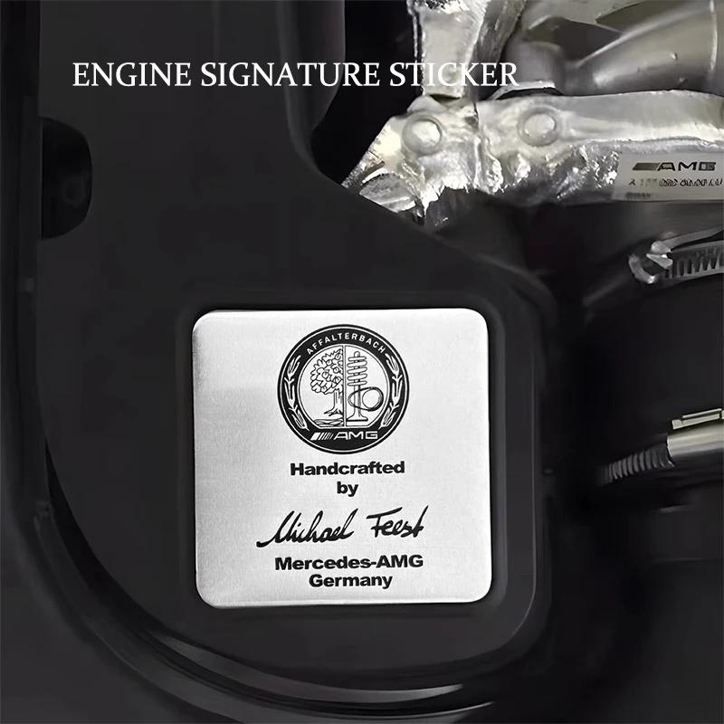 GLC GLB Дизайнерская Наклейка с Именем Наклейка на Двигатель Наклейка на Автомобиль Для Mercedes Benz AMG GLE GLS CLS GLC CLA GLA GLK C197 R2