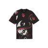 X Staple Year Of The Dragon Series All Over Print Casual Round Neck Short Sleeve T-Shirt Men Tops Black 625097-01
