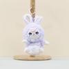 Plush Rabbit Cartoon Toys Keychain Stuffed Dolls Bag Decorations Gifts Kids