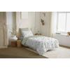 Complete Reversible Duvet Cover Set "Vanessa" 4 Pieces for Bed 90 X 190 Louise Romarin