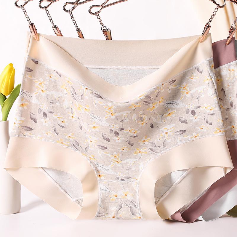 Plus Size Women's Mid Senior Mom Modal Boxer Briefs