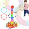 Игра с метанием колец, игра со слоями, интерактивный спорт для родителей и детей, метание колец