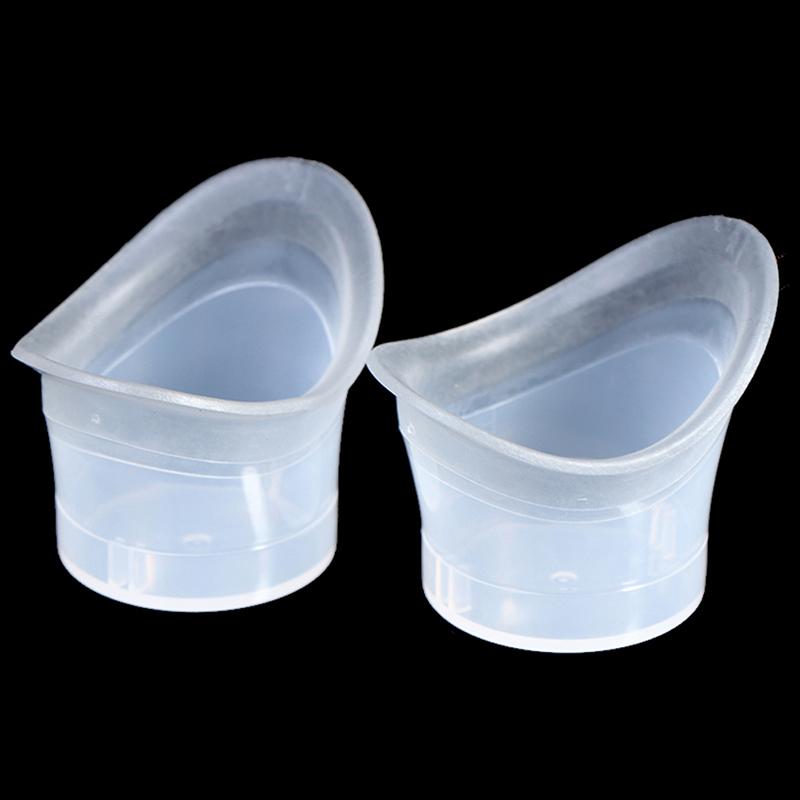 2pcs Eyewash Cup Silicone Resuable Soft Eye Bath Cup Eye Wash Cup